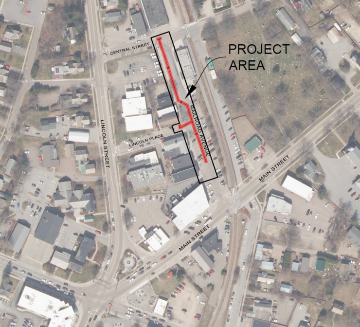 Map of the project area